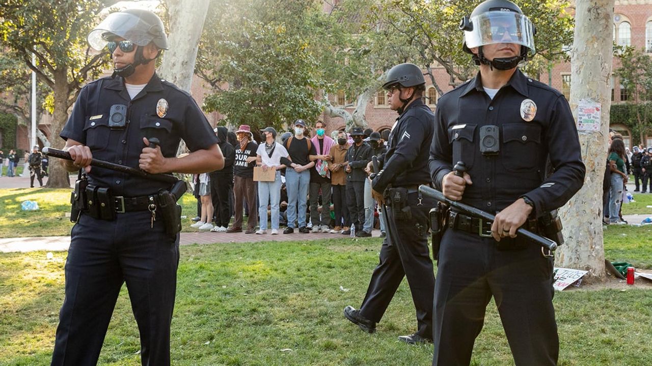 ABD polisi, UCLA kampüsünde güvenlik önlemlerini artırdı
