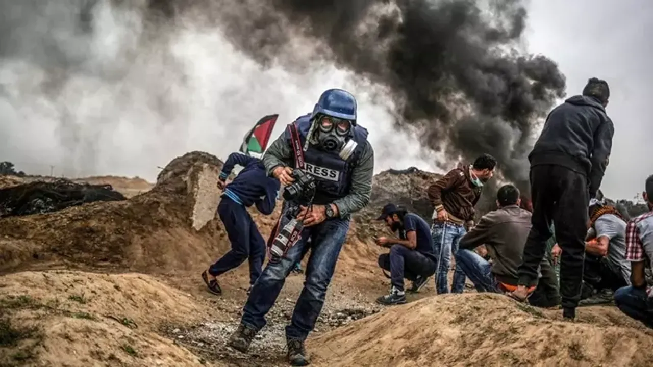 Filistin Gazeteciler Sendikası, UNESCO'yu Gazze'deki gazetecilere verdiği ödül sebebiyle takdir etti