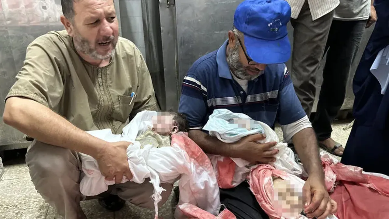 İsrail Gazze'ye düzenlediği saldırıda 4'ü çocuk 7 Filistinliyi şehit etti