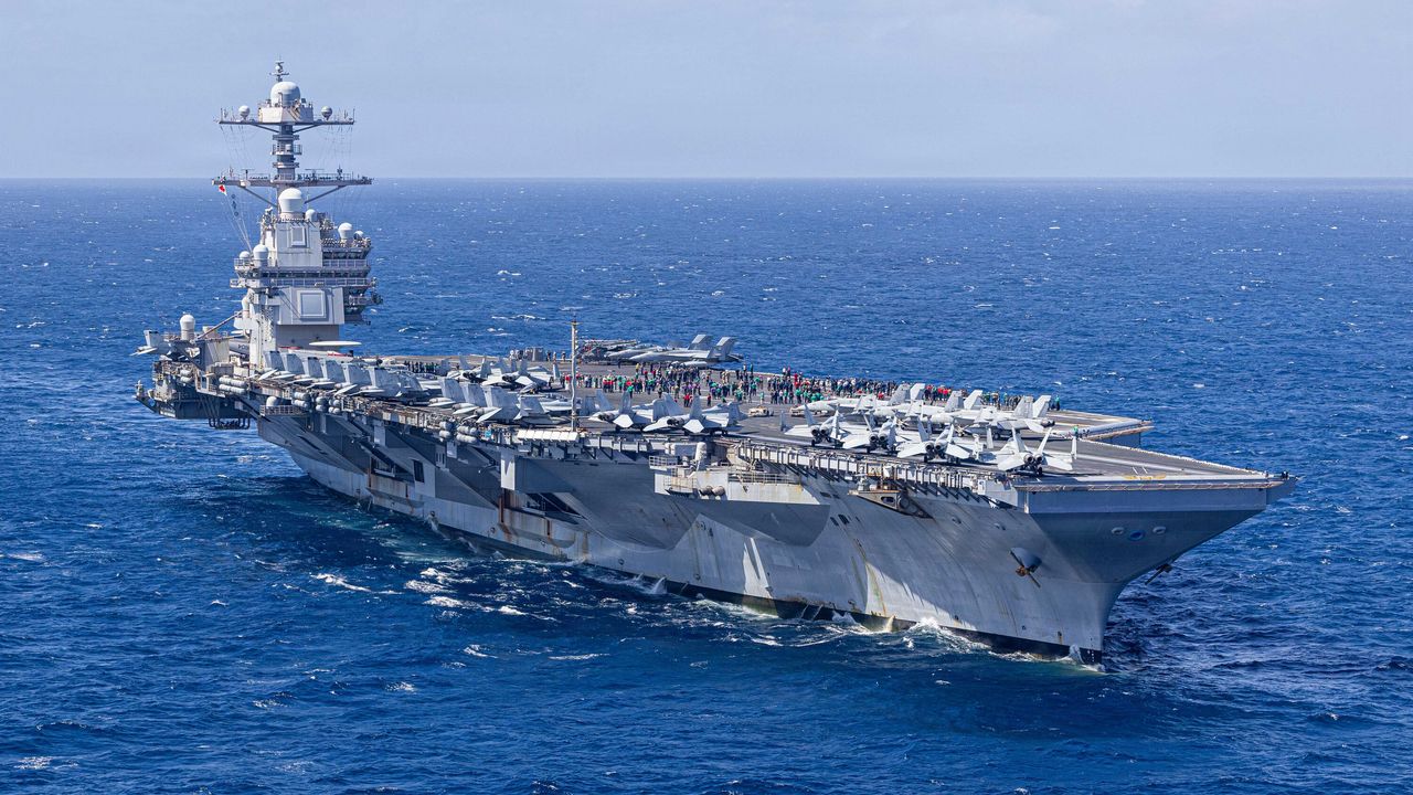 Ortadoğu'da gerilim: USS Gerald Ford bölgeye gidiyor