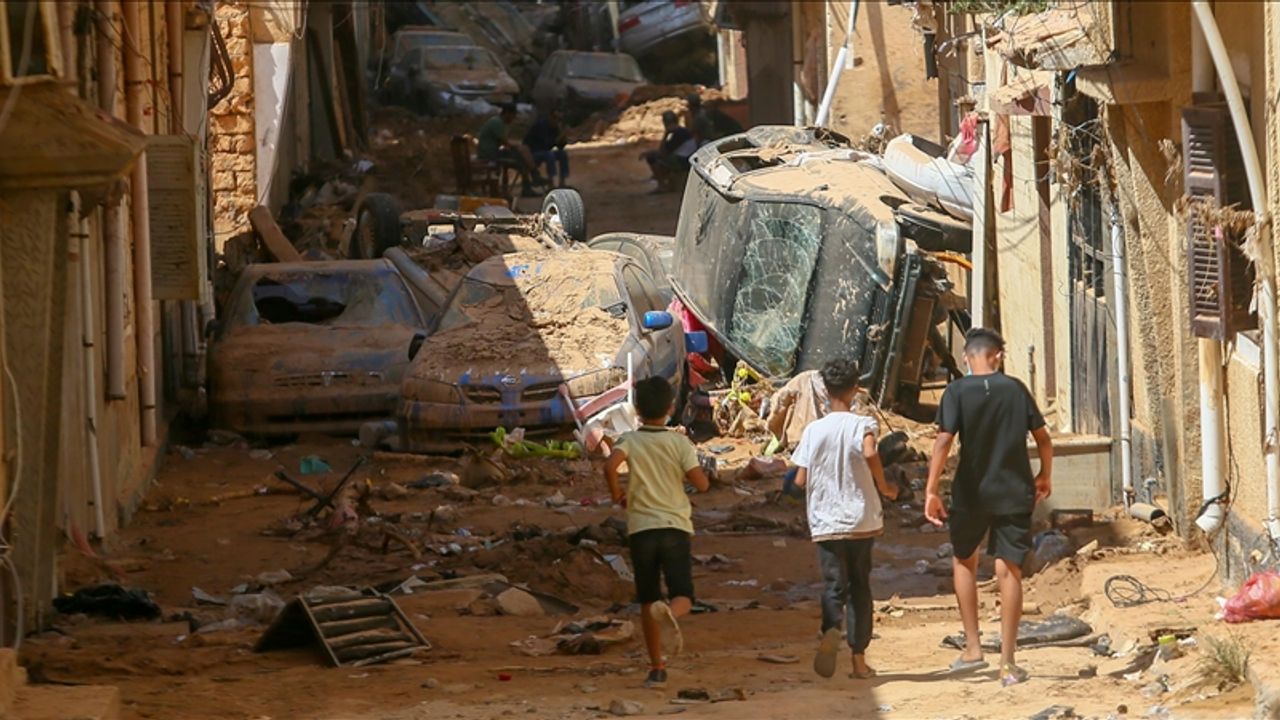 BM, Libya'daki selde yerinden edilen çocuk sayısını açıkladı