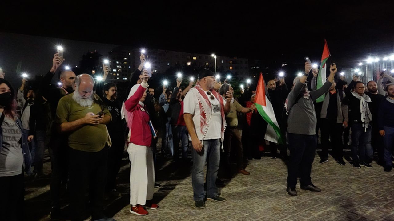 Brezilya'da Filistin'e destek gösterisi düzenlendi