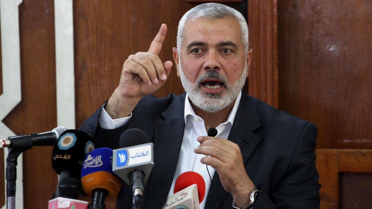 Hamas lideri İsmail Heniyye açıklama yaptı