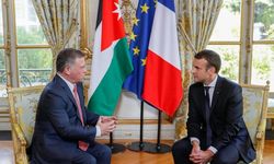 Ürdün Kralı, Macron ile bir telefon görüşmesi gerçekleştirdi