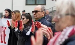 Hırvatistan'da Filistin'e destek gösterisi düzenlendi