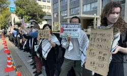 Japonya'da İsrail'in Gazze'ye saldırıları protesto edildi