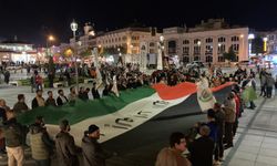 İsrail'in Gazze'ye saldırıları Konya'da protesto edildi