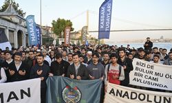 İstanbul'da sabah namazında Filistin programı düzenlendi