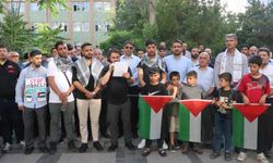 İsrail'in Filistin'e yönelik saldırıları Kırşehir'de protesto edildi