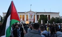 Yunan polisi, Filistin eylemi yapan 27 öğrenciyi gözaltına aldı