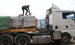 İDDEF, Gazze'nin kuzeyinde gıda ve un dağıtımı yaptı