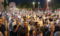 Hamas lideri Haniye için Elazığ'da gıyabi cenaze namazı kılındı