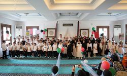 Başakşehir'de camide Gazze'ye destek programı yapıldı
