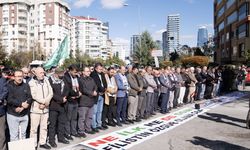 Ankara'da Yahya Sinvar için gıyabi cenaze namazı kılındı