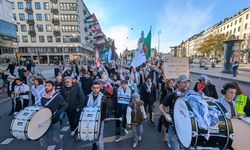 İsveç'te, İsrail'in Gazze ve Lübnan'a saldırıları protesto edildi