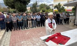 Alanya'da, İsrail saldırılarında şehit olanlar için gıyabi cenaze namazı kılındı