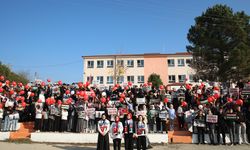 Sakarya'da öğrenciler Dünya Çocuk Hakları Günü'nde Filistinli akranlarını unutmadı