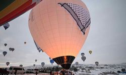 Kapadokya'da "Barış Balonu" Gazze halkına destek için uçtu