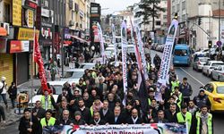 İsrail'in Gazze saldırıları İstanbul'da protesto edildi