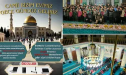 Hatay'da "Cami Bizim Evimiz Gece Gündüz Geliriz" etkinliği