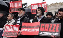 Samsun'da Trump'ın Filistinlileri yerinden etme planına karşı protesto düzenlendi