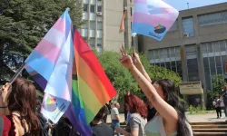 ODTÜ’de LGBT paçavrasıyla 13. Onur Yürüyüşü gerçekleştirildi