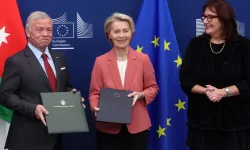 AB Komisyonu Başkanı von der Leyen ve Ürdün Kralı Abdullah, Gazze'yi görüştü