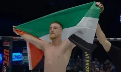 Paddy McCorry’den “Özgür Filistin” mesajı: İsrailli rakibini mağlup etti!
