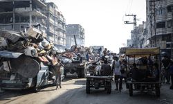 Gazze'nin kuzeyindeki Filistinliler, yine göçe zorlanıyor