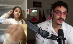 İsrailli küçük kız, Filistinli yayıncıya saldırdı