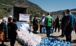 İHH, Arnavutluk'taki yangın mağdurlarına yardım ulaştırdı