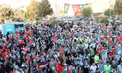 Kilis'te Küresel Sumud Filosu'na destek