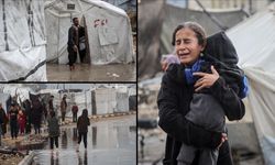 Gazze'de yağışlar sebebiyle trajedi daha da kötüleşti!