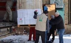 İHH’dan Ukrayna’ya kış desteği: Yardım dağıtılmaya başlandı