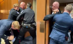 ABD Kongresi'nde arbede: Eski askerin kolu mu kırıldı?