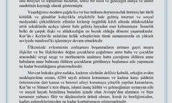 Ehl-i Sünnet Alimler Birliği, kadının beyanının delilsiz kabul edilmesini eleştirdi