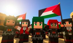 Roblox oyuncuları sanal Filistin yanlısı protesto düzenledi