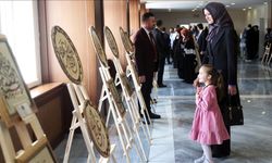 Diyanet'te "Sanat ile Yeşeren Umutlar" sergisi açıldı