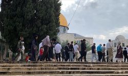 İşgalcilerden Mescid-i Aksa'ya baskın
