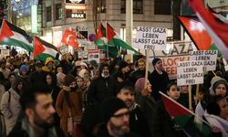 Avusturya'da Gazze için gösteri düzenlendi
