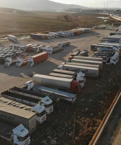 Ürdün-Suriye sınırında lojistik kriz derinleşiyor