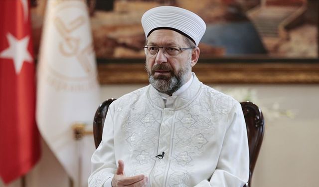 Diyanet İşleri Başkanı Ali Erbaş, Miraç Kandili mesajı yayımladı