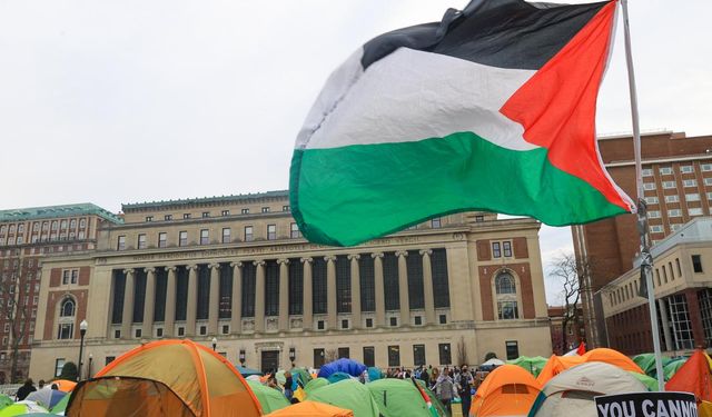 İsrail, Columbia Üniversitesi'ndeki mezuniyet töreninde protesto edildi