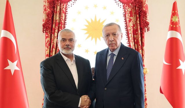 Cumhurbaşkanı Erdoğan, Hamas lideri Haniye ile telefonda görüştü