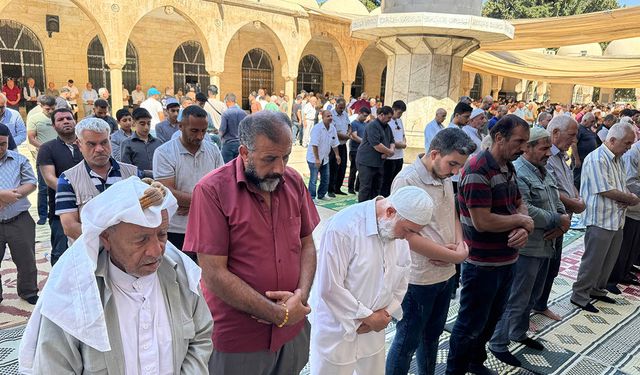 Şanlıurfa'da Ayşenur Ezgi Eygi için gıyabi cenaze namazı kılındı