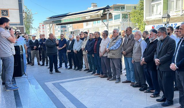 Hatay'da Yahya Sinvar için gıyabi cenaze namazı kılındı