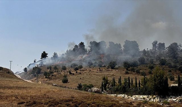 İsrail: Lübnan'dan 100'den fazla füze fırlatıldı