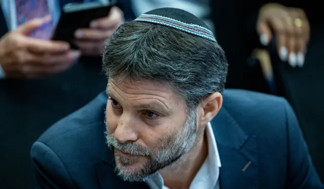Smotrich'ten, Gazze'de "açlık ve susuzluktan öldürme" planı