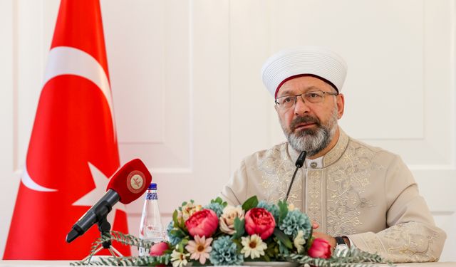 Diyanet İşleri Başkanı Erbaş İl Müftüleri Toplantısı'nda konuştu