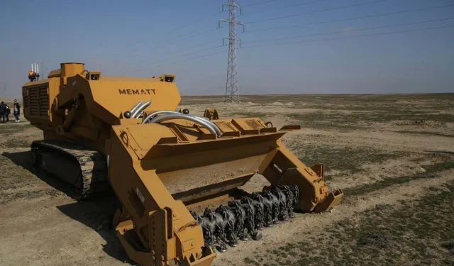Suriye ordusu, MEMATT mayın temizleme aracı kullanımına başladı